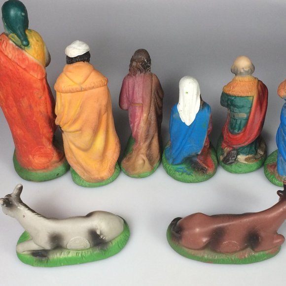 Nativity Scene Christmas display Mary baby Bartolini Hijo Taller - Picture 11 of 13